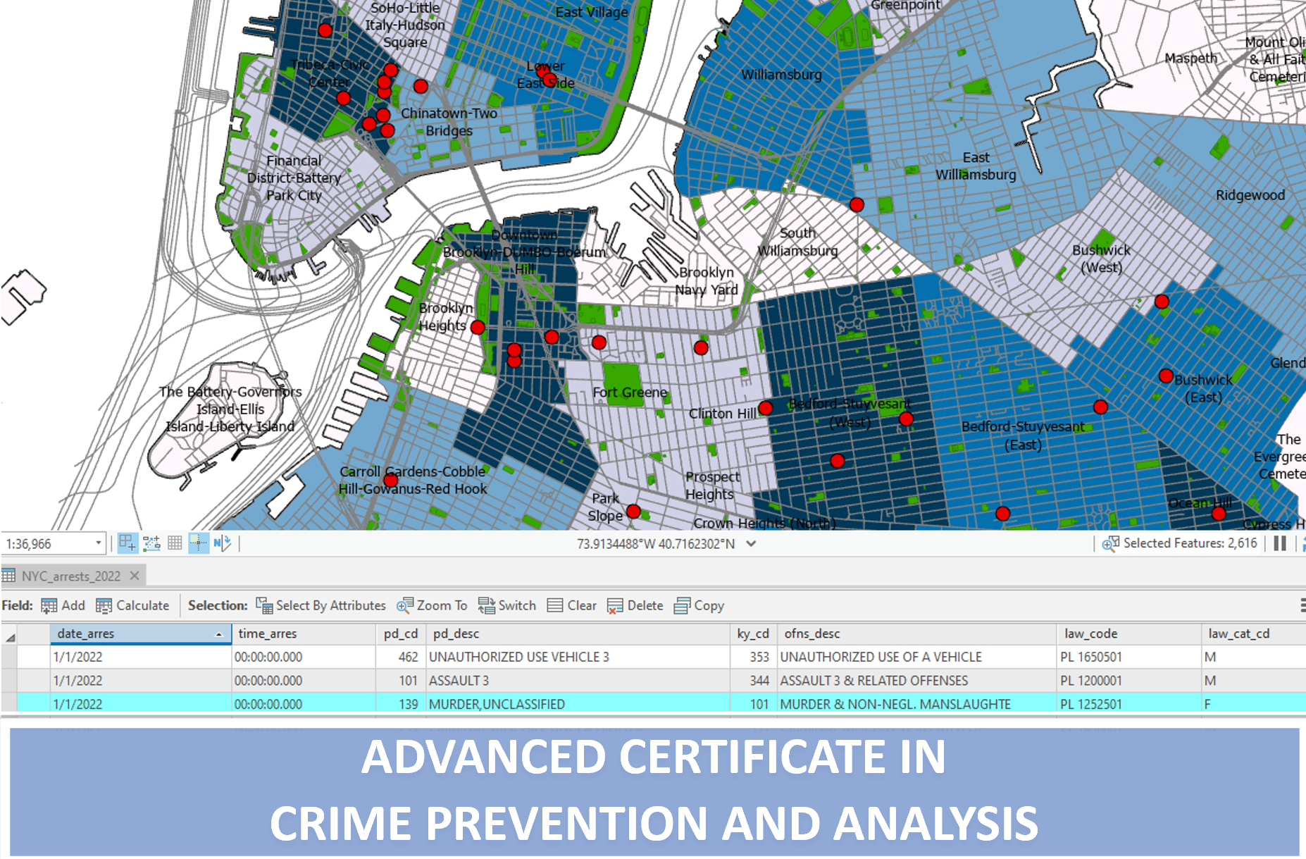 Crime Map Professor Smith