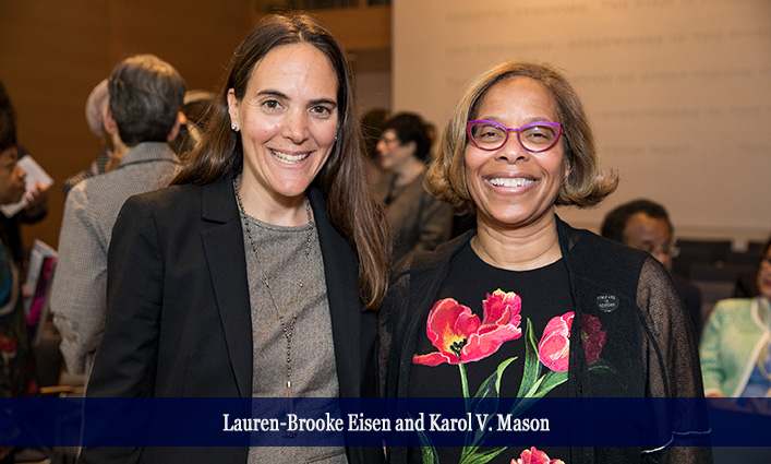 Lauren-Brooke Eisen and Karol V. Mason 