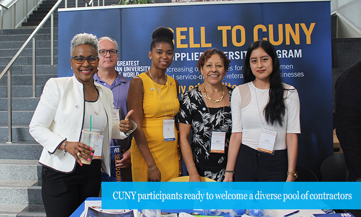 CUNY Participants ready to welcome a diverse pool of contractors