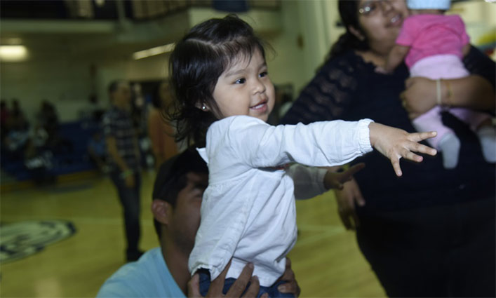 Child at John Jay's Family Palooza