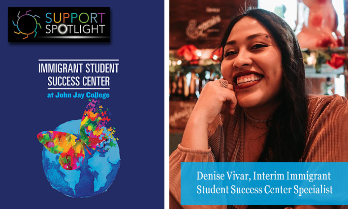 Denise Vivar, Interim Immigrant Student Success Center Specialist 