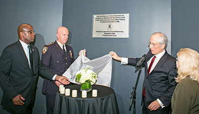 Tribute to September 11 at John Jay College