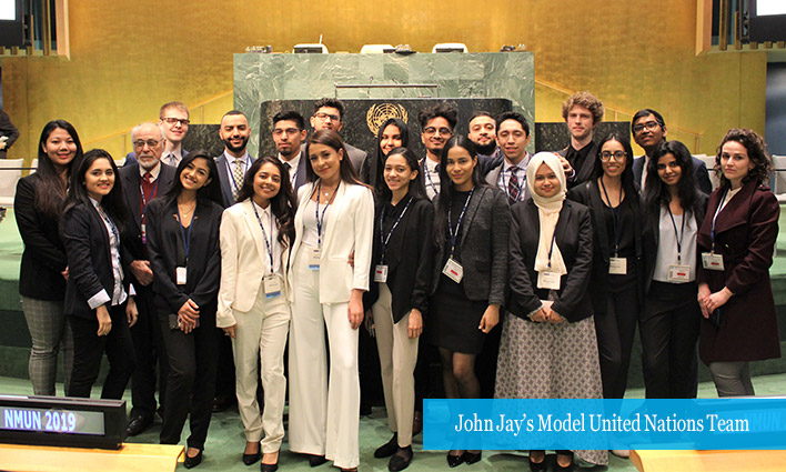 John Jay’s Model United Nations Team