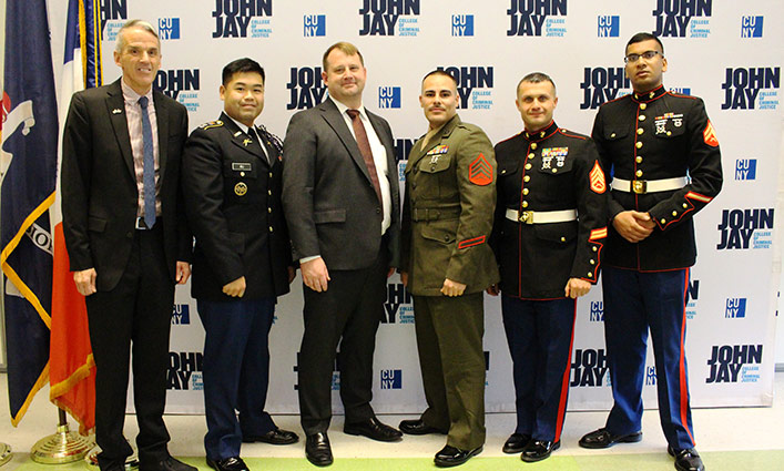 John Jay honors its veterans on Veterans Day