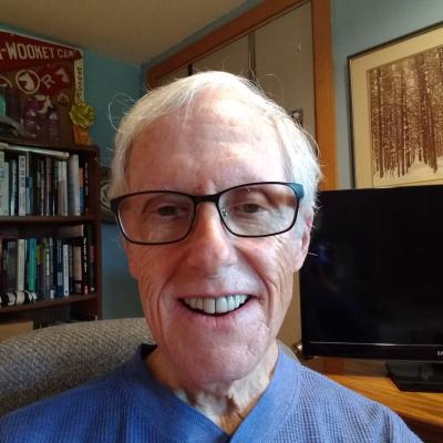 Prof. O'Hara in his office at home