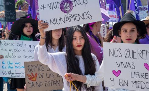 Mexico City Anti-Femicide Protest