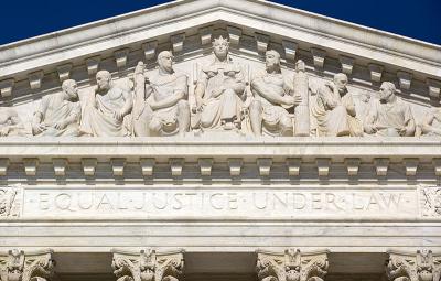 Supreme Court Building Ornate Frieze