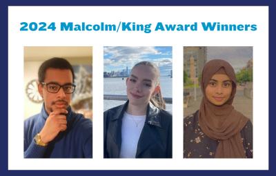 2024 Malcolm/King Award Winners