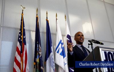 Charles Robert Davidson at the Pre-Law Institute Breakfast 