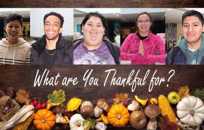 John Jay students give thanks